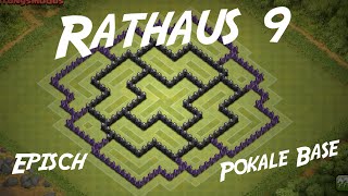 Clash of Clans  Beste Pokale Rathaus 9 Aufstellung  4 Minenwerfer  SpeedBuiliding HD [upl. by Auqinat800]