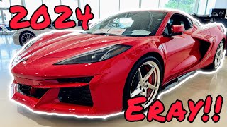 2024 Corvette Eray Walk Around [upl. by Nalyad]