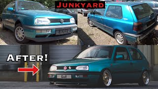 Completely Building A VR5 Swapped Golf 3 Savoy In 23 Minutes [upl. by Adnalay]