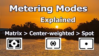 Camera Metering Modes Explained [upl. by Ahsiryt]