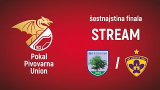 Preddvor  Maribor  Pokal Pivovarna Union 202425  tretji krog  STREAM [upl. by Leahcimdivad]