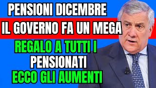 🎉 Scopri gli Straordinari Bonus di Dicembre per le Pensioni 🎄 Aumenti 13esima e 14esima⚡️ [upl. by Sgninnej]