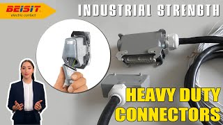 What Is a Heavy Duty Connector  Provides Safe And Reliable Power And Signal Connections [upl. by Pesek89]