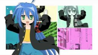 The Melancholy of Konata Izumi【Lucky☆Star x Haruhi Suzumiya OP MAD】 [upl. by Ahcsim]