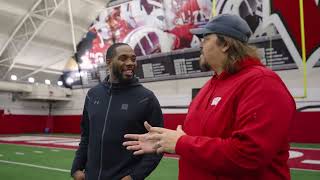 Wisconsin Football Introducing Coach Guiton [upl. by Genesia]