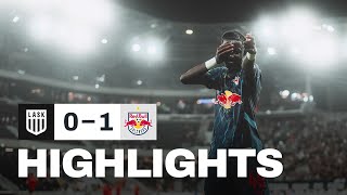 Jokerstich sichert Sieg LASK  Salzburg  Highlights  3 Spieltag ADMIRAL Bundesliga 2425 [upl. by Kiel]