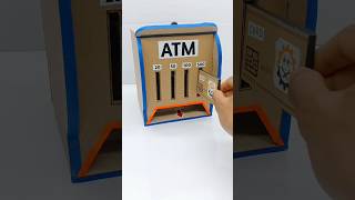 How To Make Cardboard ATM Machine Science Project Working Model shorts youtubeshorts trending [upl. by Shoemaker]