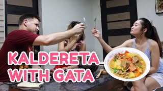 KALDERETA SA GATA  PokLee Cooking [upl. by Chesney]