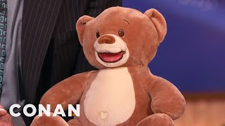 Introducing WikiBear The WikipediaPowered Teddy  CONAN on TBS [upl. by Tilla]