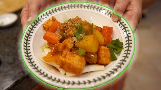 Easy Spicy Korean Chicken Stew Recipe [upl. by Ecnarepmet]