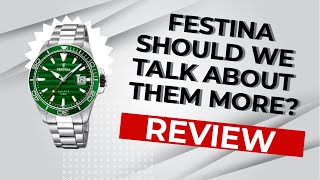 Festina Sport Divers Watch F203603 Review A Swiss watch from Spain [upl. by Leede]