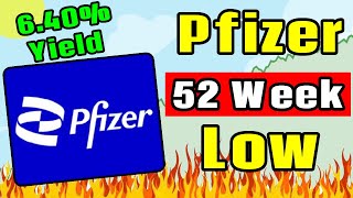 Pfizer Stock is at a 52 Week Low  Pfizer PFE Stock Analysis [upl. by Asylem952]