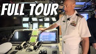 Inside a Nuclear SUBMARINE  USS Indiana Tour [upl. by Laehcim]