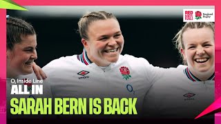 Sarah Bern is BACK for the Red Roses 👊  O2 Inside Line All In [upl. by Joiner]