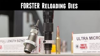 Forster Reloading Dies Overview and Setup featuring 65 Creedmoor [upl. by Eisenhart790]