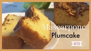 Keto Mascarpone Plumcake Keto Colazione [upl. by Undry]