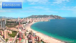 Benidorm  Plage tourisme et ambiance sous le soleil [upl. by Adnyl]