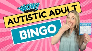 Late Diagnosed Autistic Adult BINGO  25 Common Autistic Experiences [upl. by Allebara448]