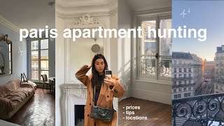 APARTMENT HUNTING IN PARIS  tips prices amp tours [upl. by Jain]