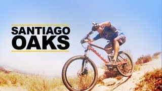 Santiago Oaks Mountain Biking  2013 GoPro Hero 3 HD [upl. by Peedsaj]