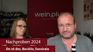 Nachproben 2024  Do ut des Baciòlo Sassicaia Vier quotKurzvideosquot Teil 4 [upl. by Harden242]