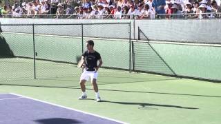 Richard Gasquet Forehands In Slow Motion  BNP Paribas Open 2013 [upl. by Bobbette]