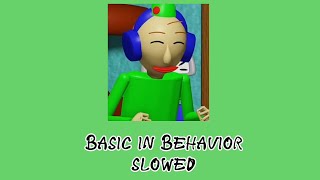 basic in behavior slowed Baldi baldisbasics baldi [upl. by Lehcer]