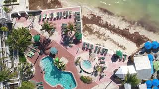 Coconut Beach Resort Key West Drone Flight 1102018 [upl. by Nyad]