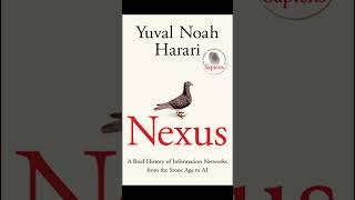 Nexus by Yuval Noah Harari and Introduction booklovers artificialintelligence nexus [upl. by Illak]