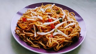 Triple schezwan noodles recipe Schezwan noodles recipe [upl. by Grenville202]