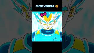 Cute Vegeta edit anime dragonball vegeta shortsfeed [upl. by Euhsoj]