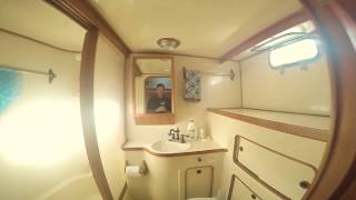 A Cabin Tour of a 40 Foot Trawler [upl. by Martyn]