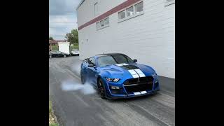 😱OMG Ford Mustang Shelby GT500 Making Smoke Cloud  mustang ford shelby gt500 supercrlexi LIKE [upl. by Ligetti]