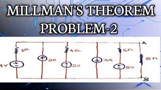 How to solve Millmans theorem problem problem 2 [upl. by Trenton]