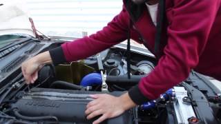 Wrenchaholics  How To Gap SR20DET Spark Plugs [upl. by Bilat339]