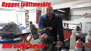 Bygger tvättmaskin på 11 minuter  Perfekt för det lilla garagetverkstaden [upl. by Corsetti884]