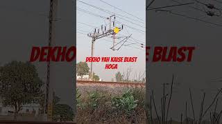 Dekho yah kaise blast hoga railway [upl. by Nnagrom]