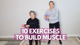 20 Min Strength Training for Seniors and Beginners  Gentle Exercises [upl. by Emelina461]