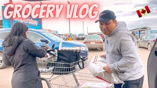 maraming sale pero parang mahal parin ang bilihin sa canada  grocery vlog [upl. by Heyra]