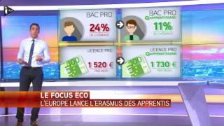 LEurope lance lErasmus des apprentis [upl. by Lehcir700]