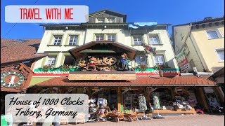 House of 1000 Clocks  Travel With Me  Triberg Germany [upl. by Nylodnew]