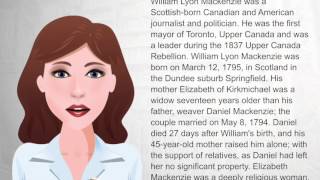 William Lyon Mackenzie  WikiVideos [upl. by Aleuqahs79]