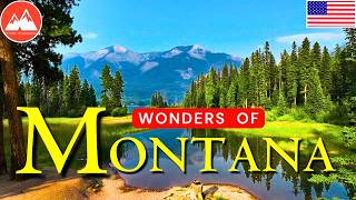 WONDERS OF MONTANA  The Most Amazing Places in MONTANA  Travel Video 4K [upl. by Anawt319]