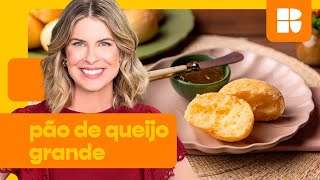 Pão de queijo grande para lanche ou sanduíche  Rita Lobo  Cozinha Prática [upl. by Normie]