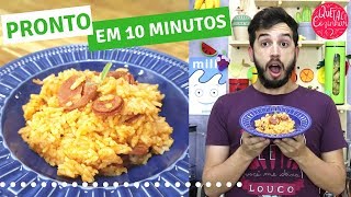 ARROZ COM LIGUIÇA na Panela de Pressão Elétrica  Simples e fácil [upl. by Ymrots]