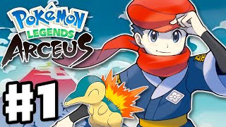 Pokemon Legends Arceus  Gameplay Walkthrough Part 1  Hisui Region Intro Nintendo Switch [upl. by Percival]