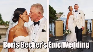 From Wimbledon to I Do Boris Beckers Extravagant Third Wedding in Portofino [upl. by Nelg]