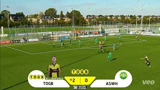 5 oktober 2024 TOGB  ASWH 40 Goals Le Fevre L Zwarteveld Bensalah en De Vries [upl. by Yakcm]