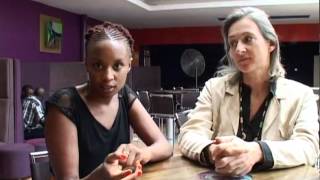 Charlotte Deflassieux attachée audiovisuelle rencontre Wanuri Kanyu jeune cinéaste Kenyane [upl. by Linell118]