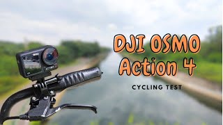 DJI OSMO Action 4 Midday Cycling Test  Simpang Kiri PCN [upl. by Eibbob412]